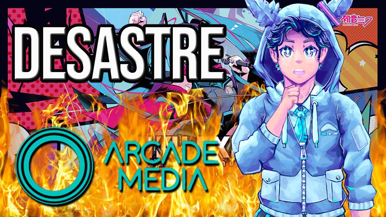 El DESASTRE de Arcade Media en Miku Expo - YouTube