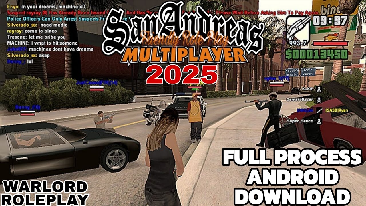 HOW TO PLAY GTA SAN ANDREAS MULTIPLAYER ON ANDROID 2025 Samp 