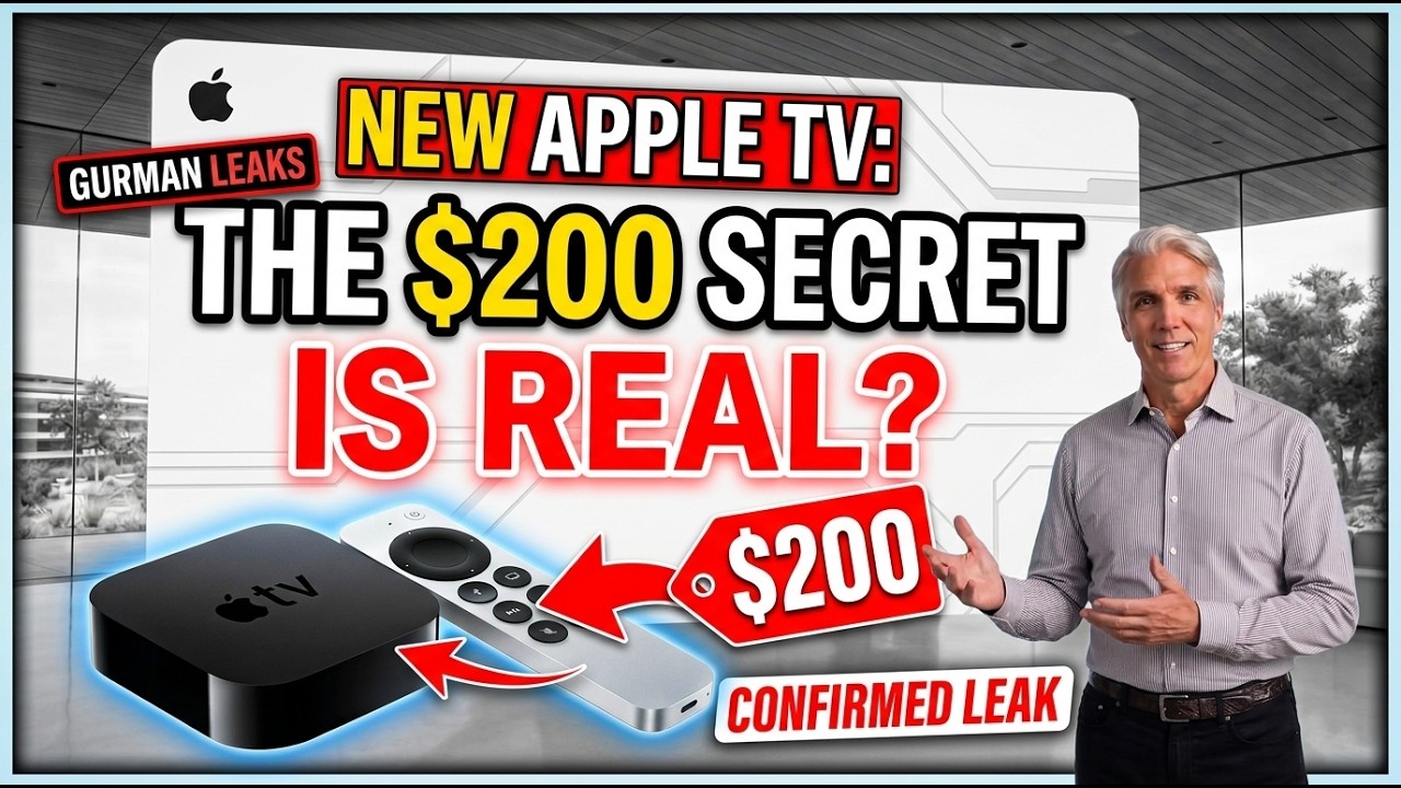 Apple TV 4K (2026): Mark Gurman's $200 Secret Leak! - YouTube