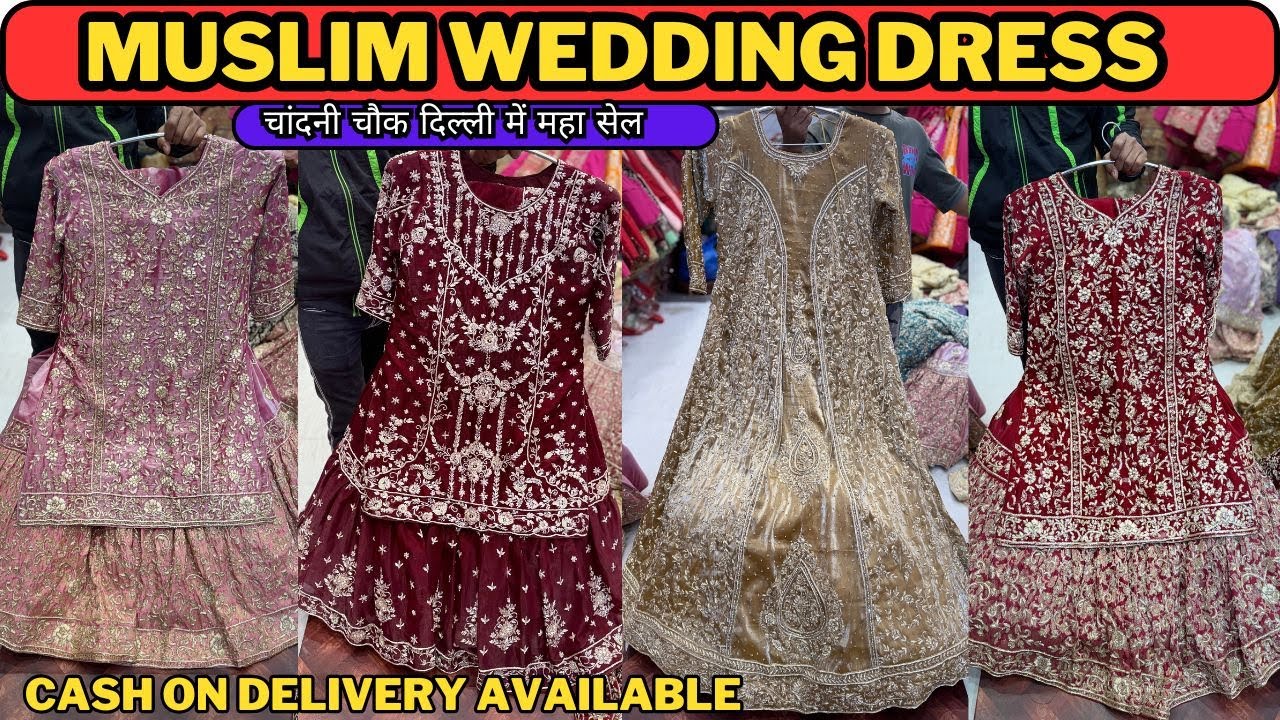 Pakistani Hand Work Wedding Dresses In Chandni Chowk Delhi | Sharara And Garara HAndwork Designs
