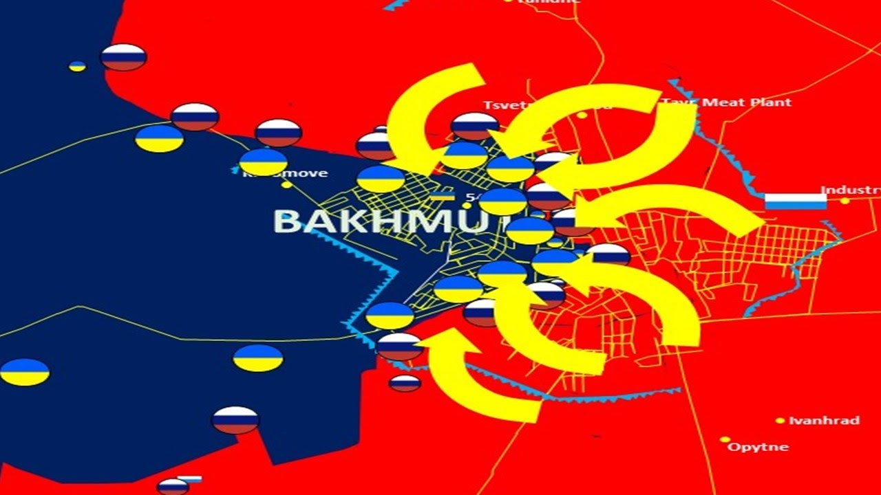 Russian Invasion of Ukraine:Day414 [ 14 April ] Russian Breakthrough North of Bakhmut