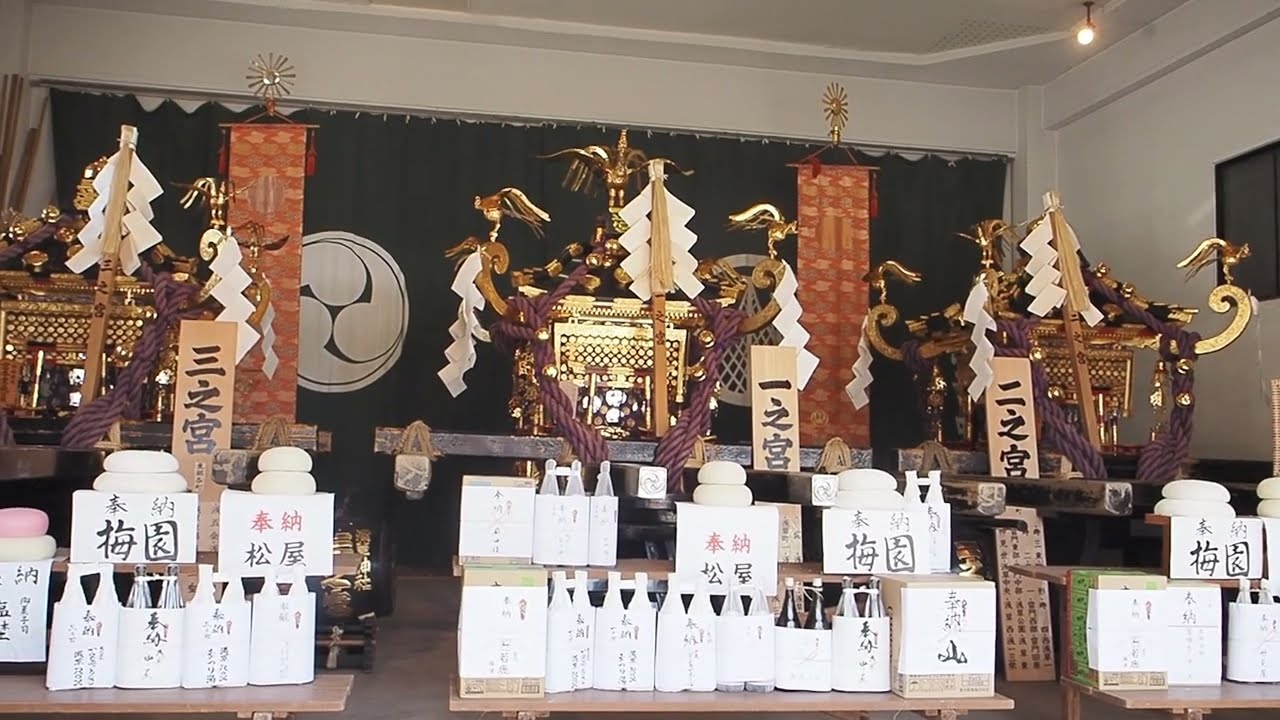 浅草神社 例大祭 三社祭が始まった 浅草神社 一之宮・二之宮・三之宮