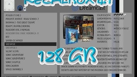 Recalbox 4.1 completo 128 Gb para  Raspberry Pi 3