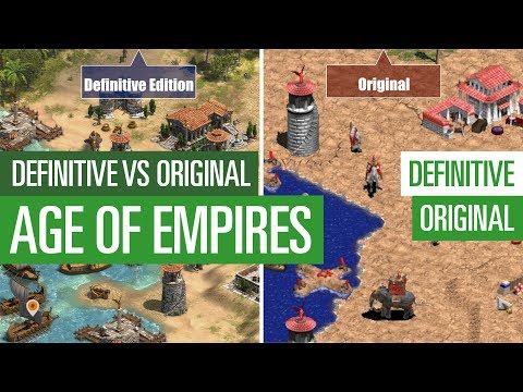 Age of Empires: Definitive Edition (2017) vs. Age of Empires (1997) - Graphics comparison