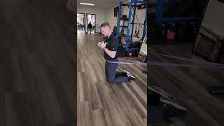 Banded Kneeling Hip Hinge