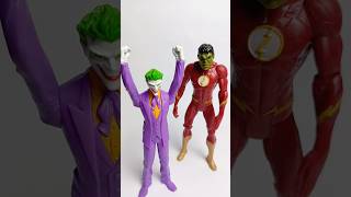 Joker happy when The Flash become a monster #marvelhero #hulk #toys