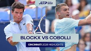 Alexander Blockx vs Flavio Cobolli Highlights | Cincinnati 2026 Round 3