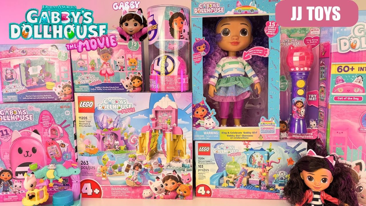 🐱 Gabby's Dollhouse The MOVIE Toys Unboxing 2025! | Kitty Fairy