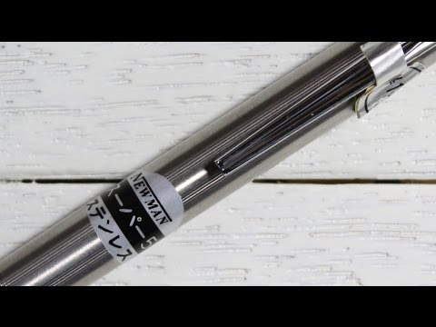 レトロなシャーペン紹介 ニューマン編その05 スーパー5ステンレス