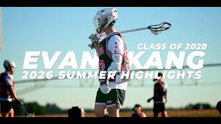 Evan Kang '28 Attack/Midfield | 2026 Summer Highlights