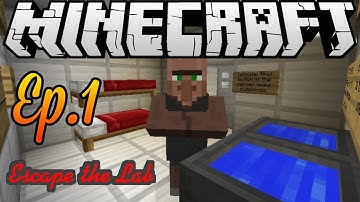 Minecraft: Escape The Lab v4.0 Adventure Map Ep.1 - "Burning Pigs"