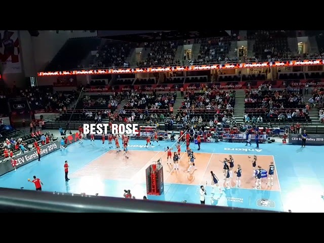 CEV EuroVolley 2019 |TÜRKİYE-FİNLANDİYA| Monster Block-Super Spike-ACE songs class=