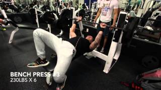Famous Candito's Linear Program Week 3 (8/18/15): Heavy Upper Day Profile