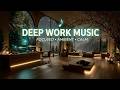 Intense Focus Music | Deep Work Ambient Beats for Concentration and Peak Productivity ~~~