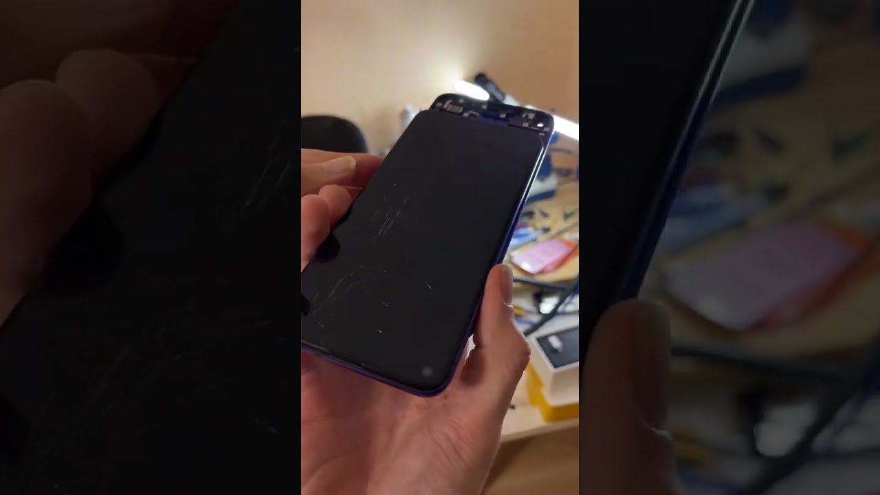 Huawei Nova 5T замена дисплея. Ломайте ещё :)