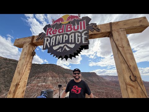 Tuesday with some riding lower down and a look at the terrifying woman's zone at Red Bull Rampage
