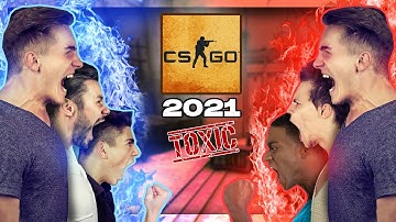 The Most TOXIC CS:GO Game Of 2021