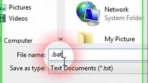 How To Show Hidden Items . Notepad Trick and Batch File & Command Prompt