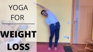 YOGA FOR WEIGHT LOSS | PRASHANTJ YOGA | 20 MIN CORE CONDITIONING ￼🔥🔥🔥