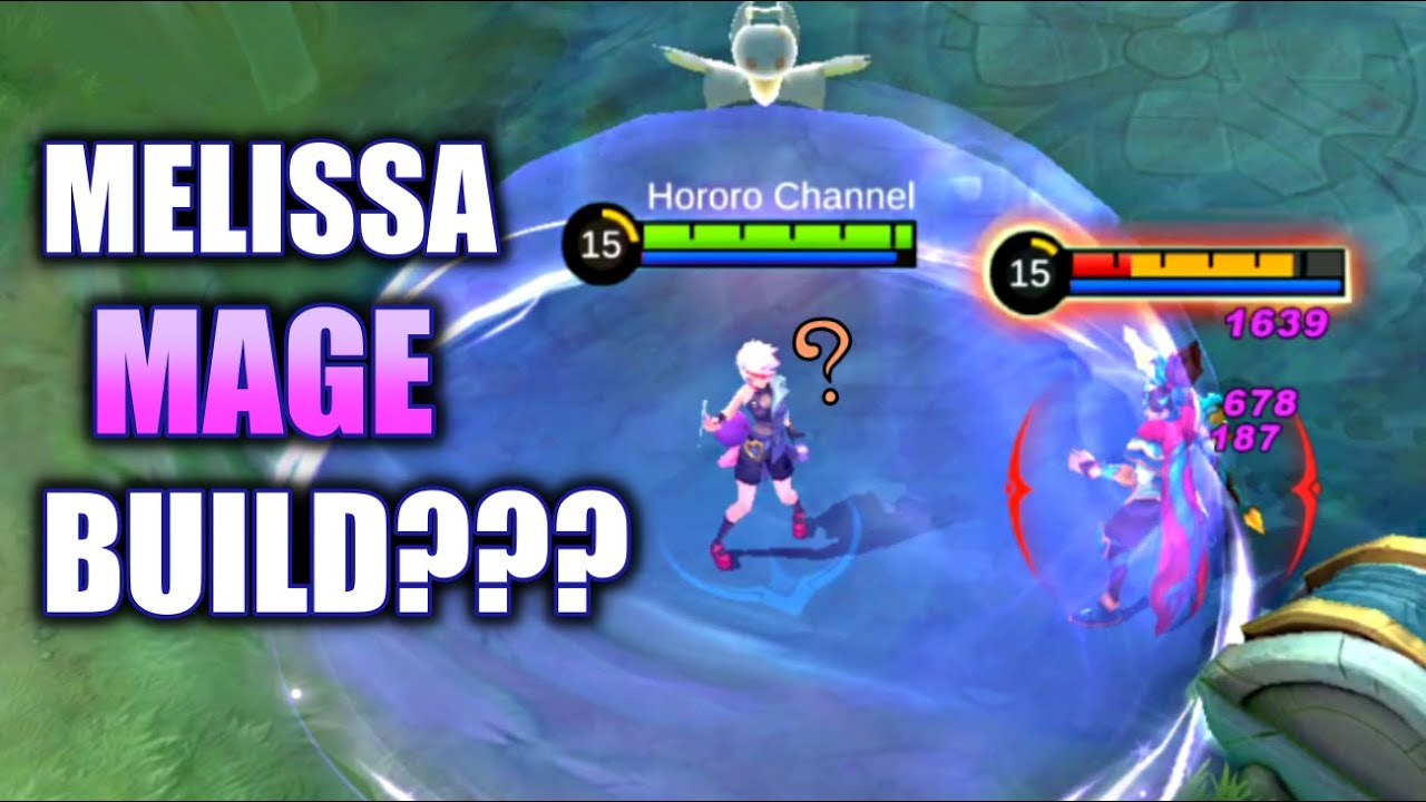 NEW HERO MELISSA CAN USE MAGE BUILD?! | MOBILE LEGENDS