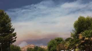 Powerhouse Fire Smoke Timelapse Video - June 1, 2013