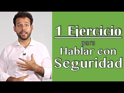 Video: ¿Cuál de las siguientes es una buena forma de lidiar con el nerviosismo en sus discursos?