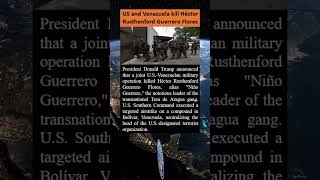 US and venezuella killed Hector Rusthenford  #youtubeshorts #breakingnews #trump #newsupdate