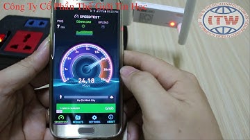 Hướng dẫn cài đặt bộ khuếch đại sóng wifi TotoLink EX100 - Thế Giới Tin Học