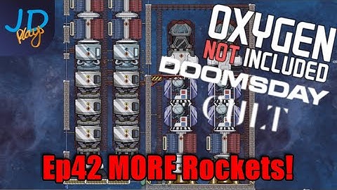Ep42 MORE Rockets! | Oxygen Not Included RIME Dooms Day Cult
