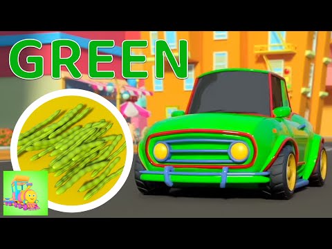 Màu Xanh Lá Bài Hát Sắc Màu + Nhiều Video Học Tập Mẫu Giáo Hơn Cho Trẻ Em