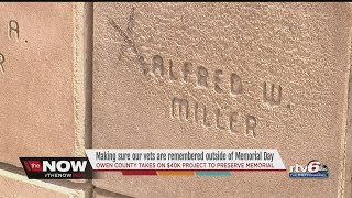 Owen County making sure veterans are properly honored all year long