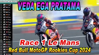Highlight Race 1 Red Bull Rookies Cup Le Mans I Veda 10 Besar #vedaegapratama #redbullrookiescup