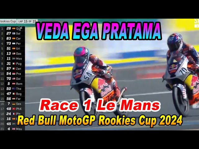 Highlight Race 1 Red Bull Rookies Cup Le Mans I Veda 10 Besar #vedaegapratama #redbullrookiescup class=