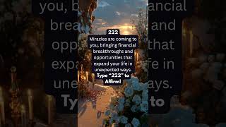 Seeing Angel number 222 means wealth grows #manifestation