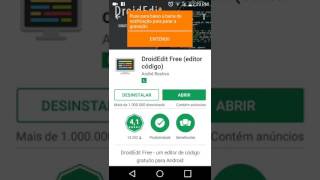 HTML NO CELULAR I DroidEdit Free