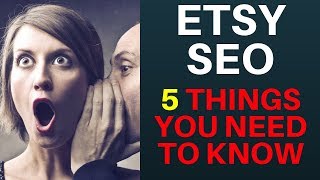 Etsy seo: 5 success tips to get more sales on welcome back everyone!
in this help video, i'm going over that will you with yo...