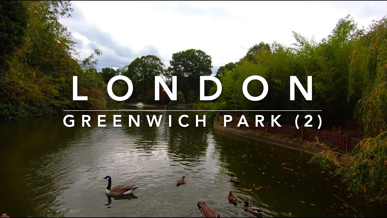 Greenwich Park London (2) The Flower Park - The Deer Park - the squirrels - the ducks - exploring