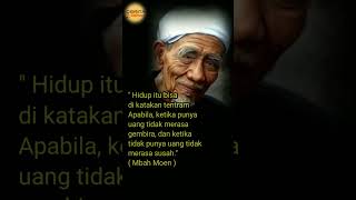 Hidup Tentram | Mbah Moen @ceritabudiman6066 #mbahmaimoenzubair #nasehatkehidupan #motivasi #quotes