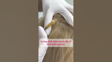 Kích thích mọc tóc, giúp tóc khoẻ và không bị rụng tóc #beauty #scalpcare #scalp #haircare #tóc_hói