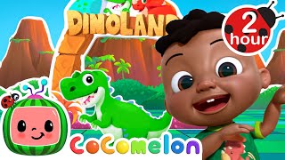 five little dinosaurs cocomelon cody s playtime songs kids
