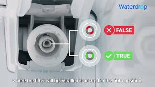 How to Install Waterdrop WD-F46-AL-3 | Replacement Filter for LG® LT1000P®