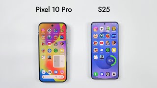 Pixel 10 Pro vs Samsung S25 - SPEED TEST!