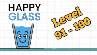 Happy Glass Gameplay | Level 91-100 | 3 Stars⭐ screenshot 4