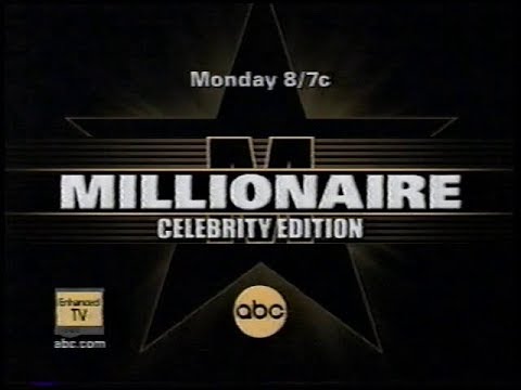 Who Wants to be a Millionaire?: Celebrity Edition - ABC Promo (2001