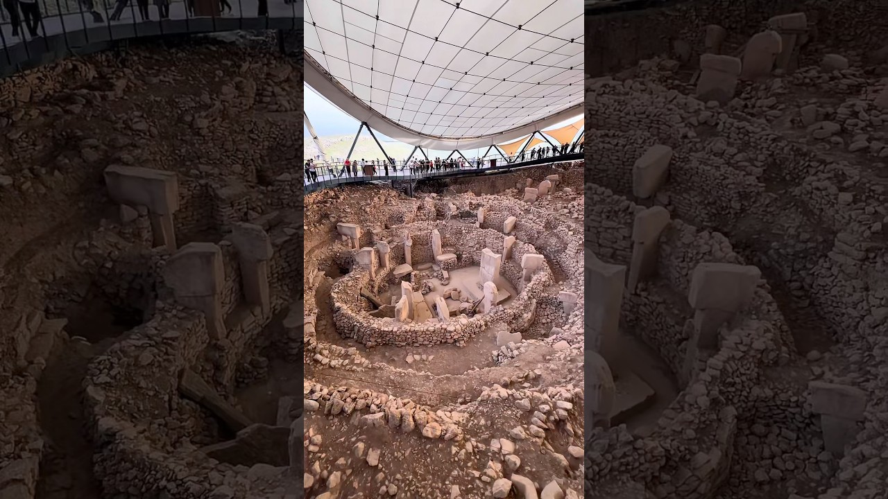 Mısır Piramitlerinden Daha Eski: Göbekli Tepe!😳#shorts #göbeklitepe #şanlıurfa #travel #keşfet
