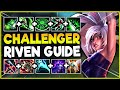 THE ULTIMATE SEASON 11 RIVEN GUIDE | COMBOS, RUNES, BUILDS, ALL MATCHUPS - League of Legends
