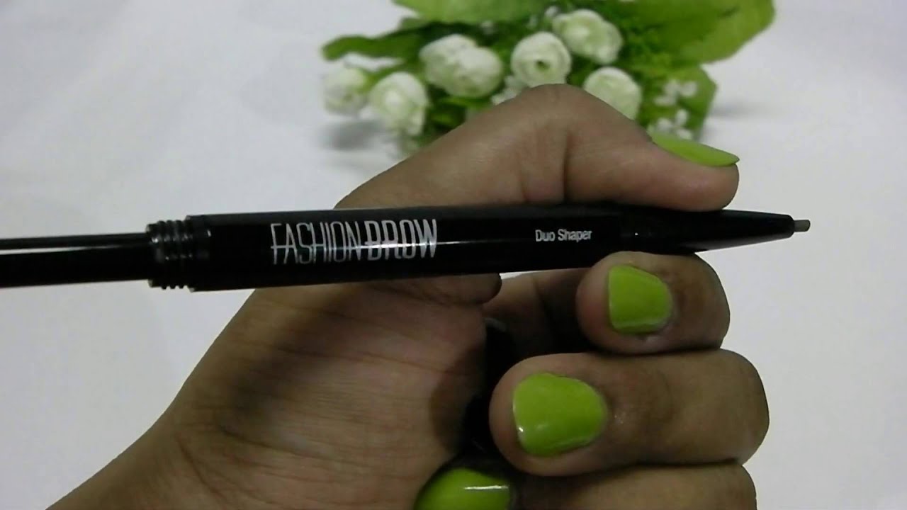 ** New ** Maybelline Fashion Brow Duo Shaper: Review & Swatch