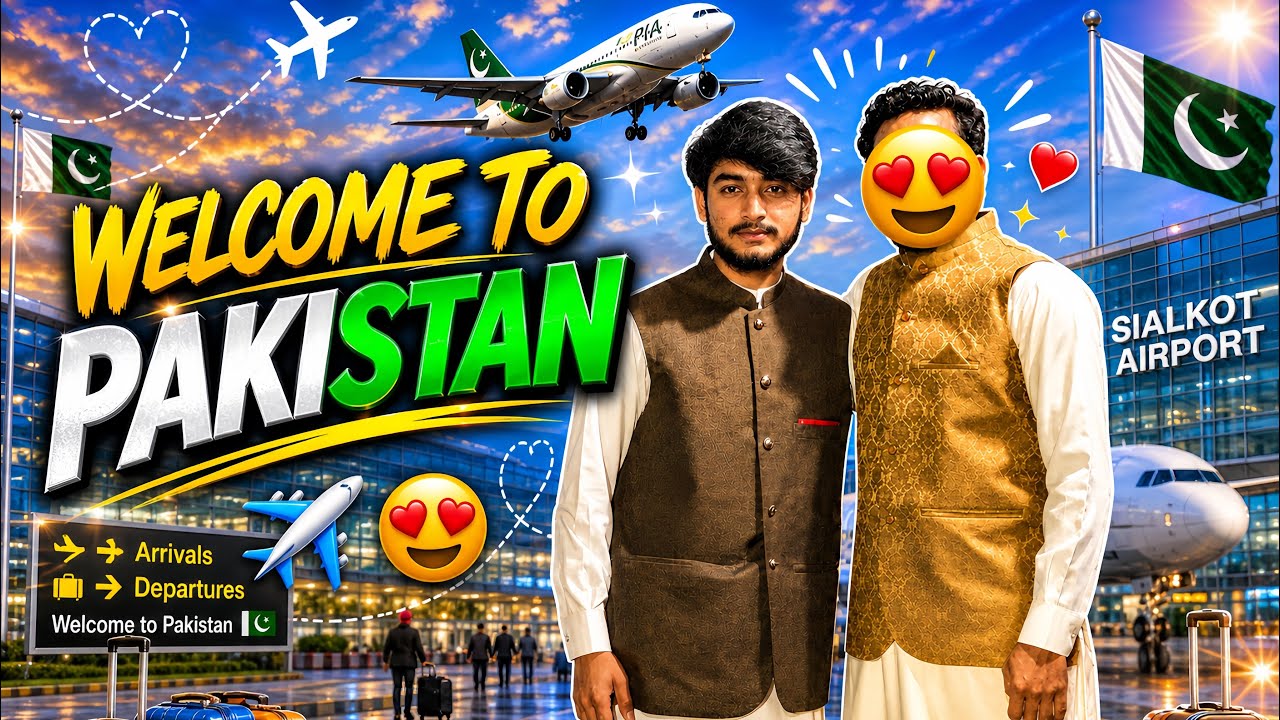 Pakistan Chachu R Wellcome to pakistan Chachu ️ |Lekin vlog me ni Aye 🥹🥹 - YouTube
