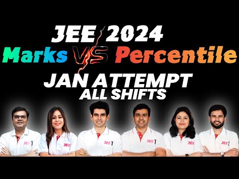 Marks Vs Percentile - JEE Main 2024 | Jan Attempt | #jee #jee2024 - YouTube