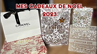 Mes cadeaux de Noel 2023 - Chanel, Dior -  Livres, jupes, bijoux, maquillage ....